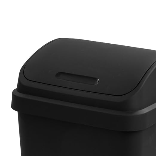 Sterilite 4-Pack Swing Top Wastebasket, Sleek Square Profile Trash Can - Image 8