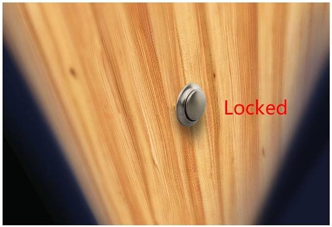 Encell Set of 5 Push Button Latch Cupboard - Image 5