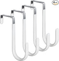 HOOSUN 4 Pack Over The Door Hooks, 4.96In Hooks by HOOSUN