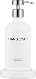 Glass Soap Dispenser Set by Janxin, Bathroom Soap Dispenser Set by Janxinmakeyouloveyourhome