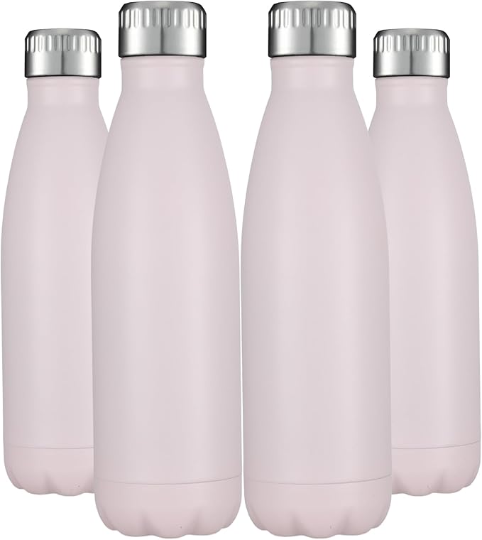 HASLE OUTFITTERS 17oz Stainless Steel Water Bottles Bulk, Vacuum Insulated by HASLEOUTFITTERS