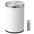 Mbillion Small Trash Can with Swing Lid 2.4 Gallons/9 Liter, Mini Trash Can by Mbillion