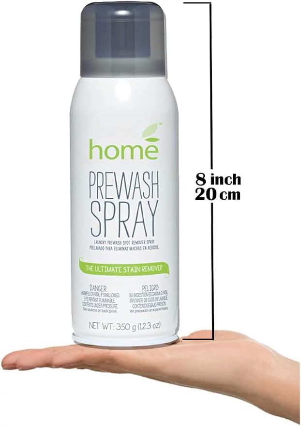 Laundry Prewash Spray Aerosol 12.3 Oz, Plus 4-in-1 Fabric Softener Dryer Sheets - Image 4