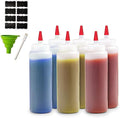 6-Pack Condiment Squeeze Bottles by Bellemain