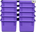 Wood Designs Cubby Storage Bin, Heavy Duty Plastic Containers by Unknown