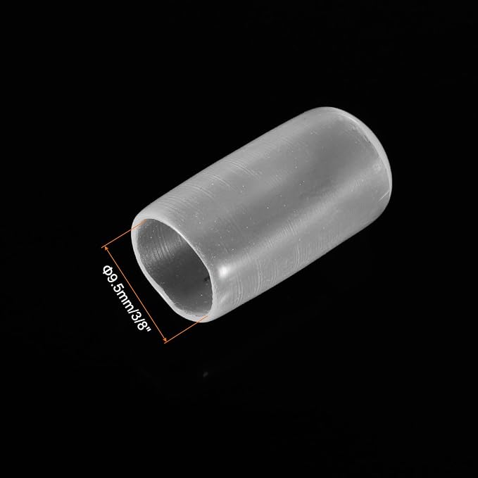 uxcell 20pcs Rubber End Caps 9.5mm ID Vinyl PVC Round Tube Bolt Cap Cover Screw - Image 3