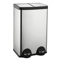 60 Liter 16 Gallon Dual Trash Can, Recycle Bins by JM%C2%B7YIPENG