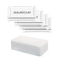 Pack of 4 White Seal Putty Waterproof Duct Seal Repair Sealing Clay, Quick by ZXFUTURE