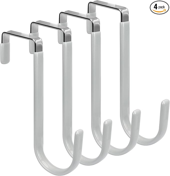 FYY Over The Door Hooks, 4 Pack Door Hangers Hooks by FYY