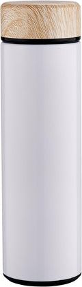15oz Water Bottle Stainless Steel Thermos Flask by Boenkush