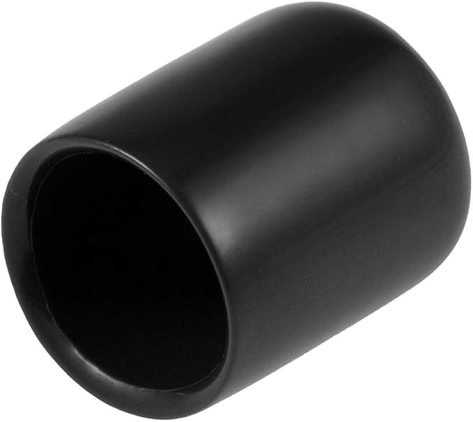 uxcell 20pcs Rubber End Caps 14mm ID Vinyl Round Tube Bolt Cap Cover Thread by uxcell