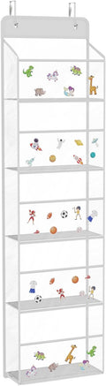 Univivi 5-Shelf Fabric Door Storage Over Door Hanging Organizer by Univivi