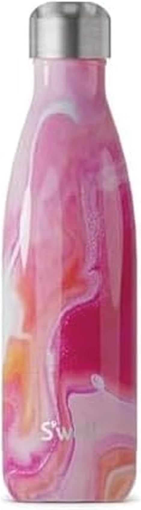 S'well Stainless Steel Water Bottle, Rose Agate, Triple Layered Vacuum by Swell