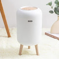 Bedroom Trash Can with Lid, 3 Gallon / 11L Garbage Can with Pop-Up Lid by Onlcuk
