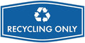 Fancy Recycling Only Sign by SignsByLITA
