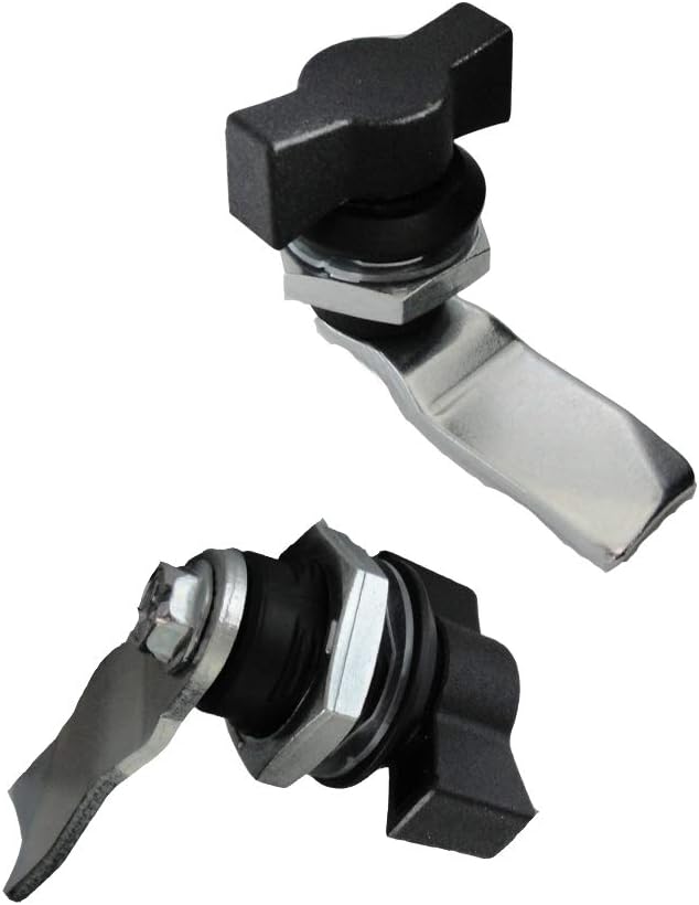 WJSKDQ 2pcs Thumb Operated Offset Cam Lock Thumb Cam Lock - Image 3