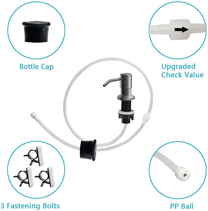 Soap Dispenser for Kitchen Sink, in Sink Soap Dispenser Pump, Say Goodbye to - Image 5