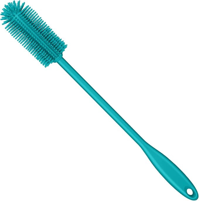 Silicone Bottle Brush, Water Bottle Cleaner Brush by Purtribe