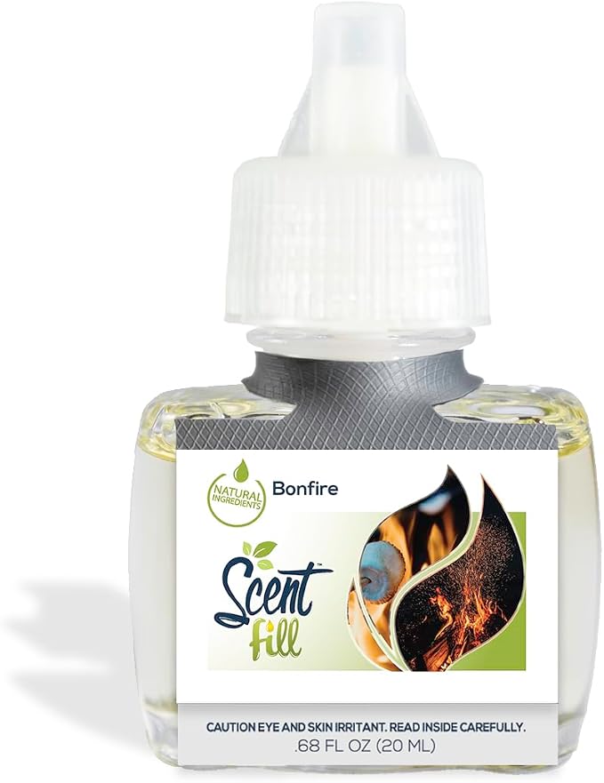 Scent Fill Bonfire Plug in Air Freshener Starter Kit, 2 Refills + Diffuser - Image 4