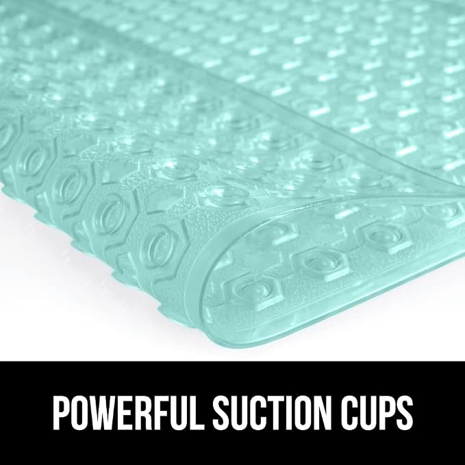 GORILLA GRIP Patented Square Shower Stall Mat, Small Bathtub Floor Mats - Image 3