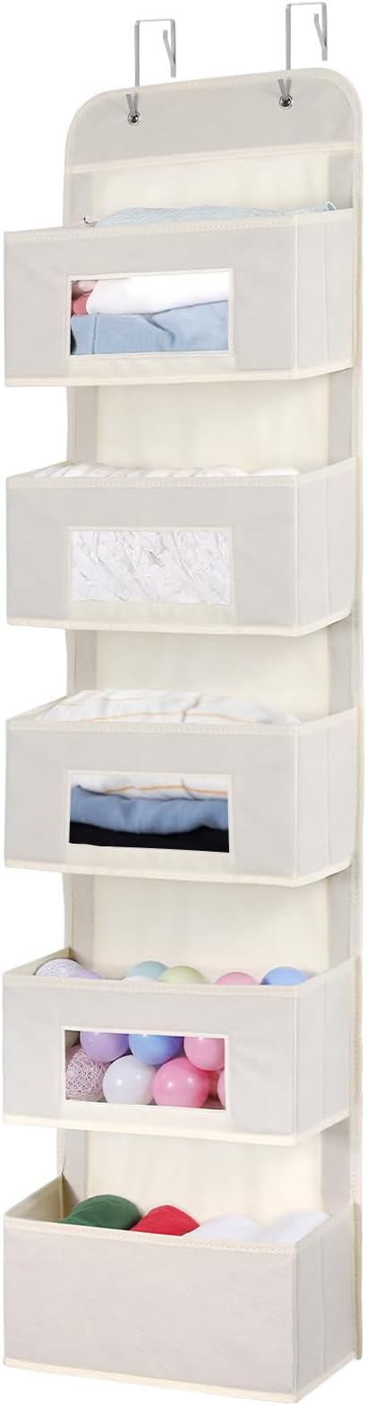 MAX Houser 5-Shelf Over The Door Hanging Organizer - Image 3