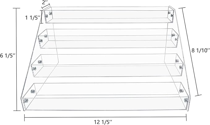 PMMASTO Tiered Spice Rack, Seasoning Organizer, Kitchen Organization and Storage - Image 2