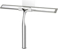 Shower Squeegee for Glass Doors, Stainless Steel Shower Squeegee for Bathroom by APLOP
