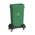 23 Gallon Green Recycle Slim Jim Trash Can by Krollen+Industrial