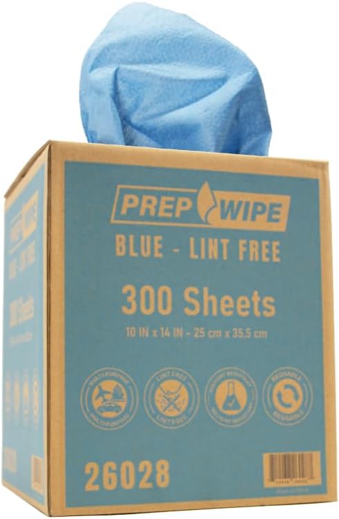 LAUCO PrepWipe Heavy Duty Cleaning Towels, Lint Free Industrial Paper Towels - Image 3