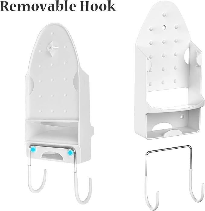 Ironing Board Hanger Wall Mount Electric Iron Holder Ironing Board Rack - Image 3