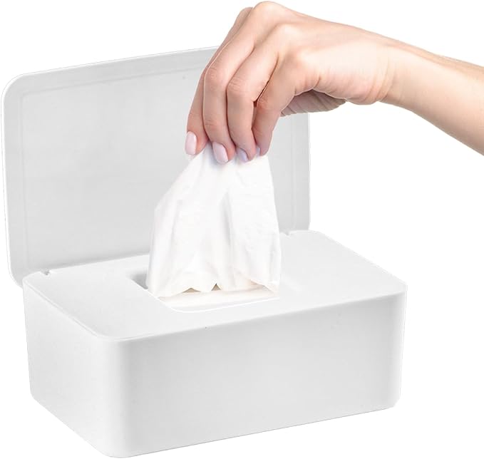 1 Pcs Diaper Wipes Dispenser, Refillable Wipe Container, Wipe Container by Unknown