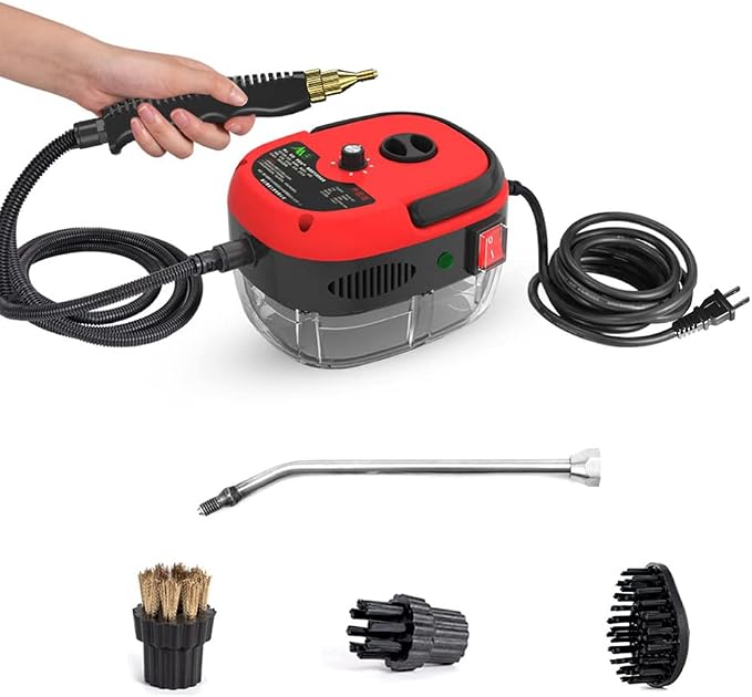 2500W Portable Handheld Steam Cleaner, High Temperature Pressurized Steam by Decdeal