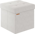 Folding Storage Ottoman, Velvet Storage Bench, by Liveinacomfortablehome