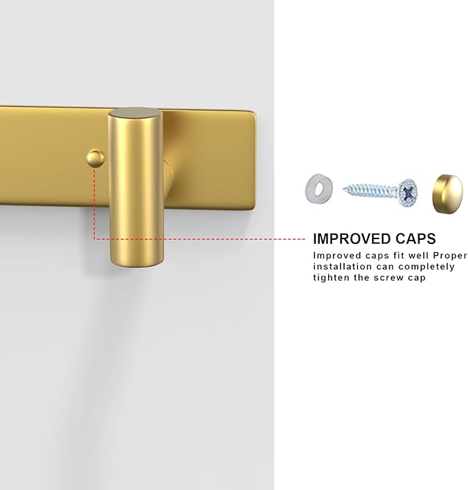 VAEHOLD Hat and Coat Wall Mount Rack - Image 4