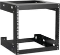 9U Wall Mount Rack Open Frame 19 Inch Server Equipment 2 Post Network Cabinet by Tedgetal