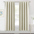 RYB HOME Blackout Curtains for Living Room, Large Window Shades for Bay Window by RYBHOME