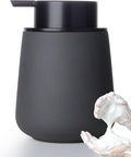 INGOFIN Ceramic Foaming Soap Dispenser - 12oz Foam Hand Soap Dispenser Bathroom by INGOFIN