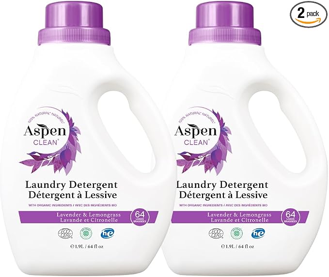AspenClean Natural Laundry Detergent Lavender & Lemongrass by AspenClean