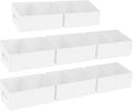 DIMJ Large Closet Shelf Organizer Bins 8 Packs by DiMJ