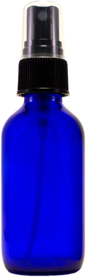 2oz Cobalt Atomizer Bottles Fine Sprayer Atomizer Glass Essential Oil Bottle - Image 2