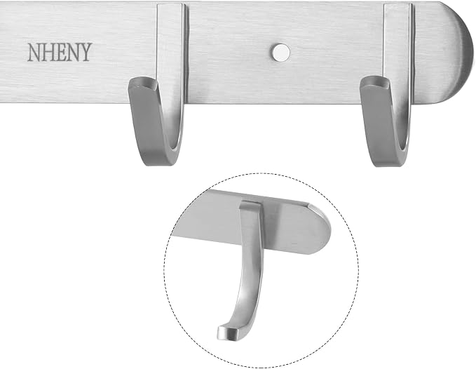 Coat Hook Wall Mount Towel Hook Rack - Image 5