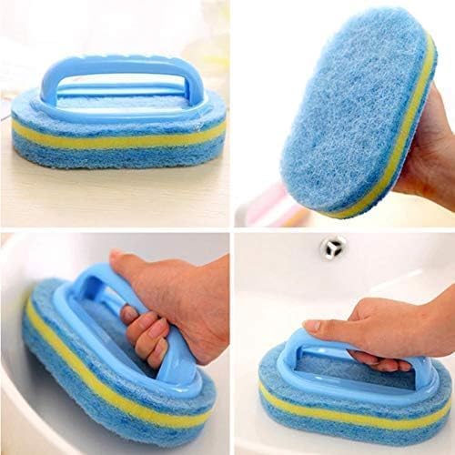 2-Piece Cleaning Brush for Bathroom Kitchen Bathtub Toilet Cleaner All Purpose - Image 3