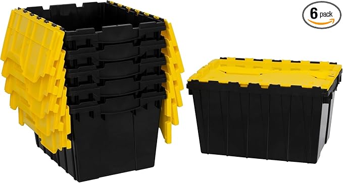 Akro-Mils KeepBox 12 Gallon Storage Container, Nesting and Stackable Plastic by Akro-Mils