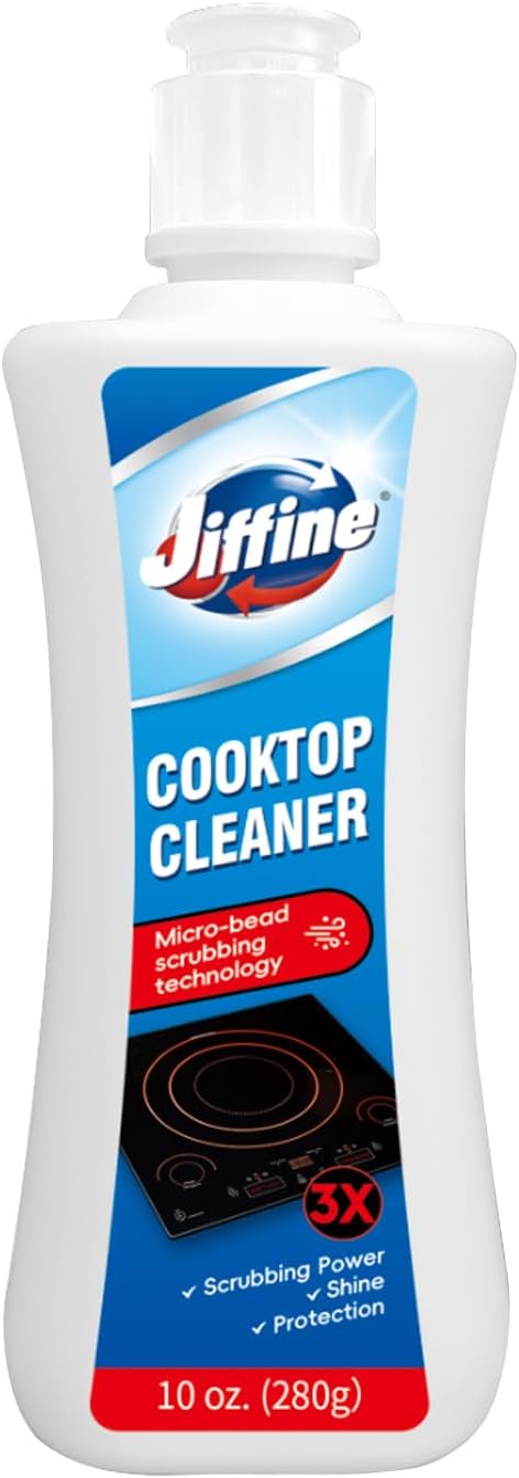 Glass Cooktop&Stove To Cleaner& Multi-Purpose Kitchen Cleaner-10 oz by Jiffine