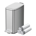 KUK Slim Bathroom Trash Can by KUK