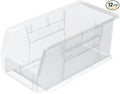 Akro-Mils 30230 AkroBins Plastic Storage Bins, Space-Saving Stackable Bins by Akro-Mils