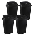 13 Gallon / 50 L Swing Lid Tall Kitchen Trash Can, Restaurants, Office Garbage by Unknown