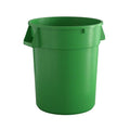 32 Gallon Green Round Commercial Trash Can by Krollen+Industrial