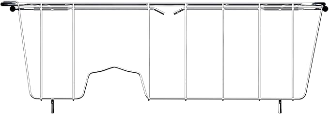 Stainless Steel Dish Drying Rack, Expandable Fruit & Vegetable Drain Rack over - Image 3