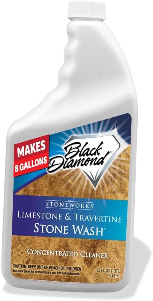 Black Diamond Stoneworks Limestone and Travertine Floor Cleaner: Natural Stone by BlackDiamondStoneworks